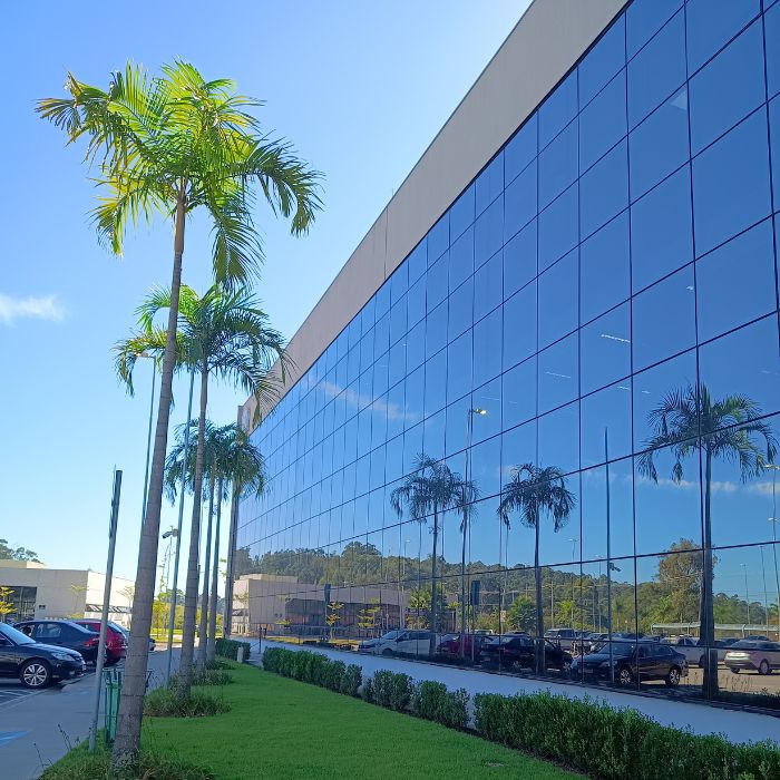 Centro Administrativo Bandeirantes - Vista Externa - Frente