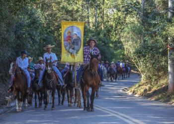 Cavaleiros no Estrada do Suru. Ano de 2017.