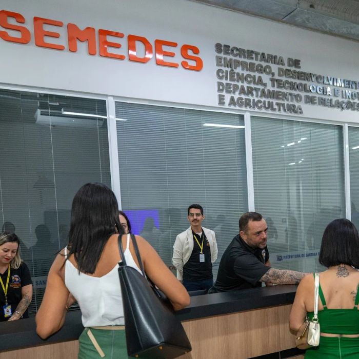balcão semedes e cadastramento de pessoas