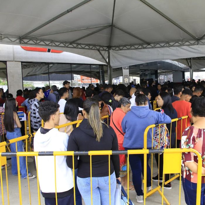 entrada para o mega feirao de emprego