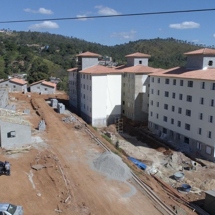 Unidade habitacional em construção