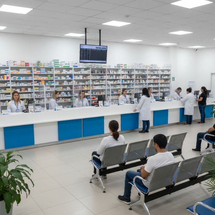ambiento interno conceitual atendimento e dispensação de medicamentos