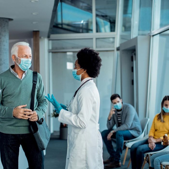 medica e paciente