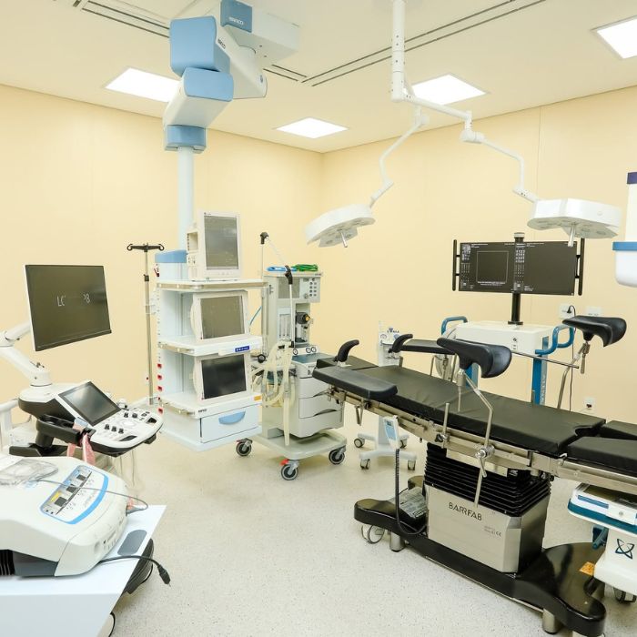 equipamentos novo hospital