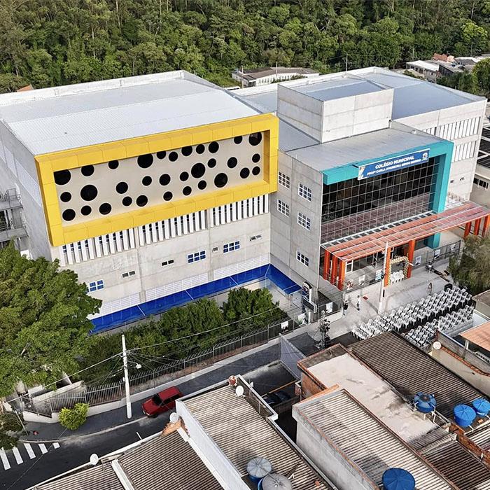 Construção de três colégios municipais