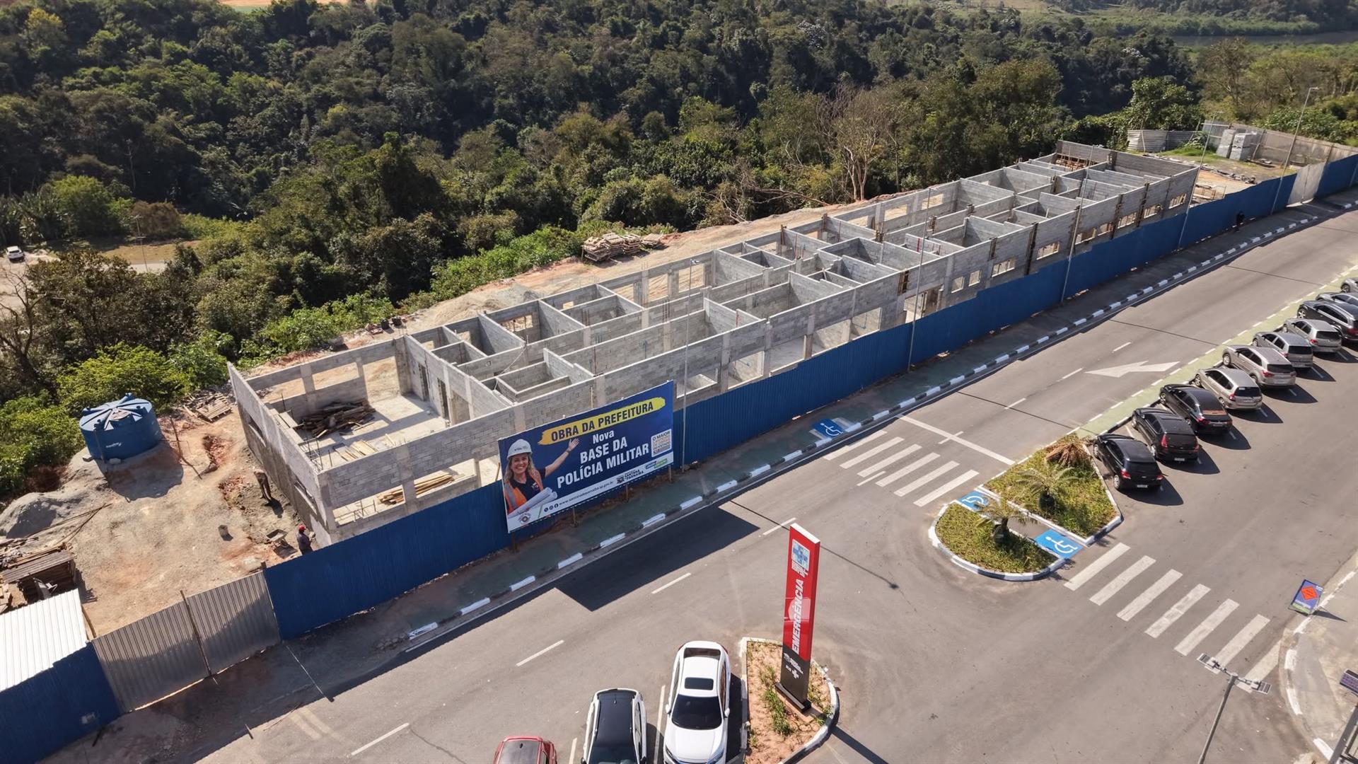 Nova base da Polícia Militar