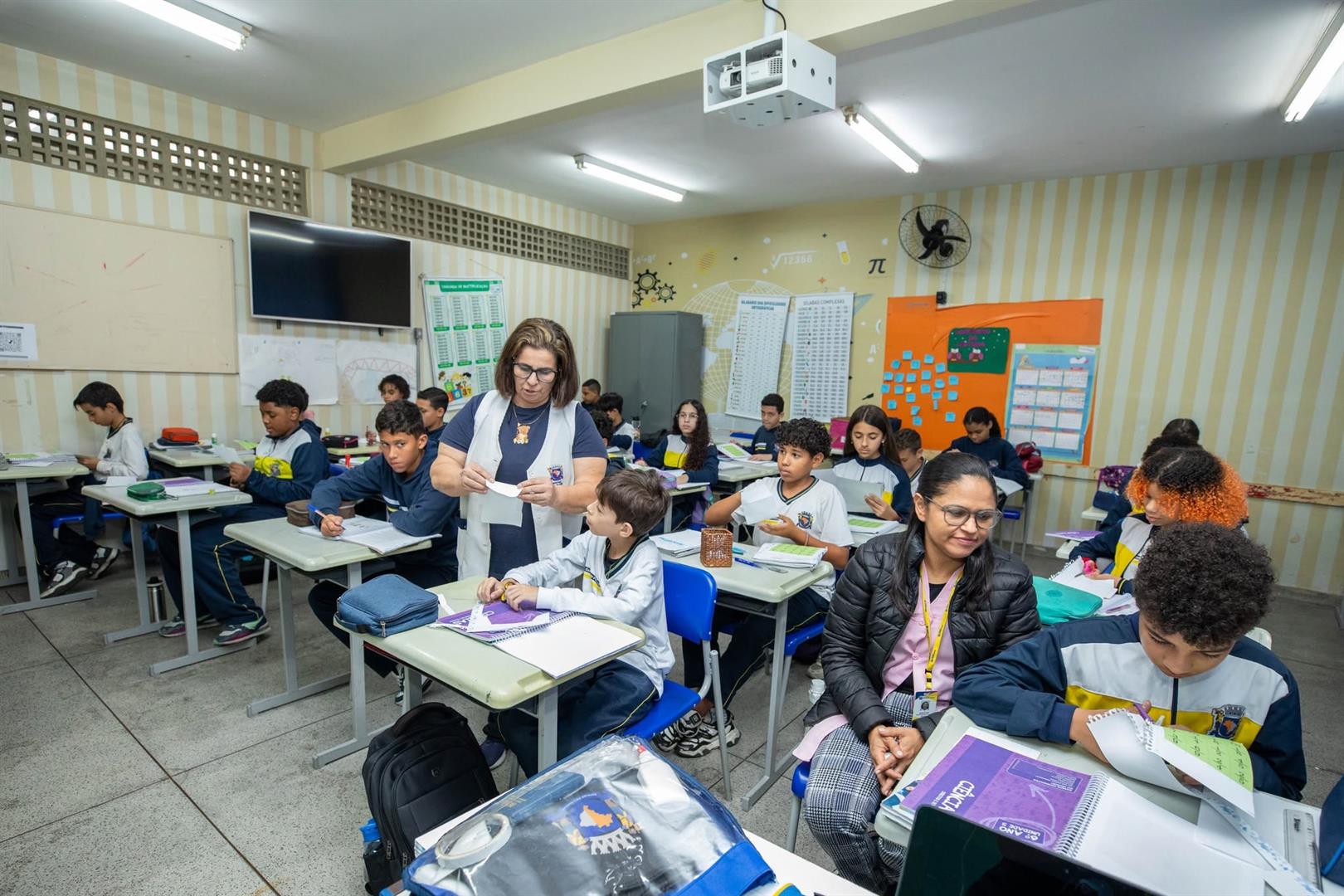 Aumento da média escolar